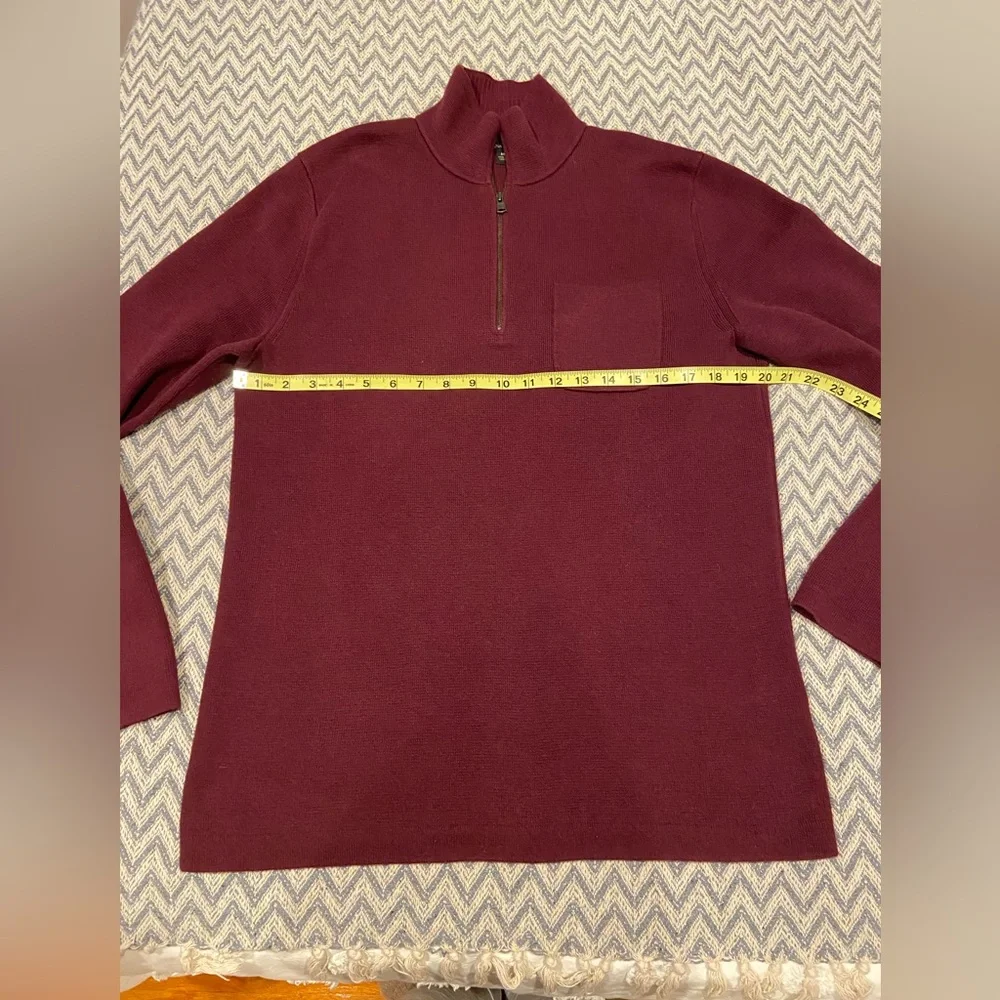 Banana Republic Men’s Quarter Zip Sweater – Size M